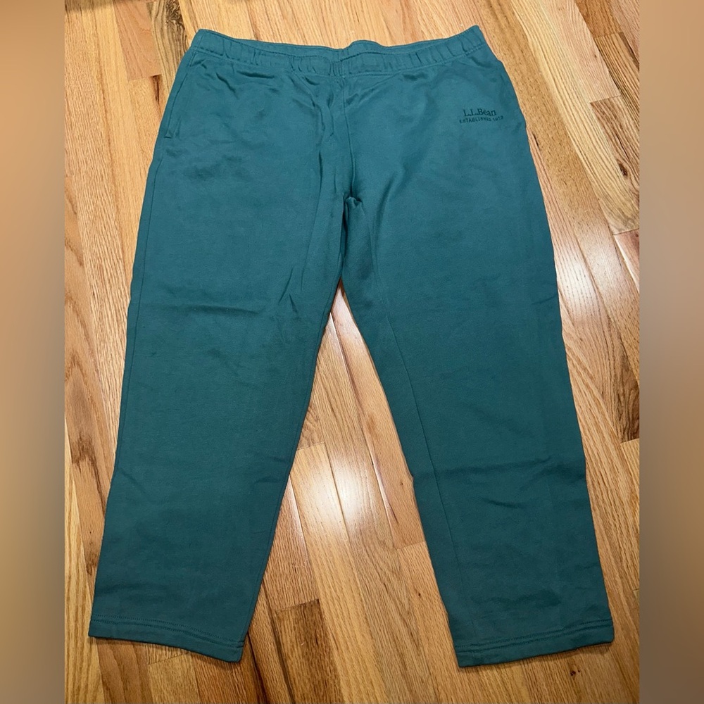 L.L. Bean Men's Green Sweatpants Loungewear Size XXL 30”